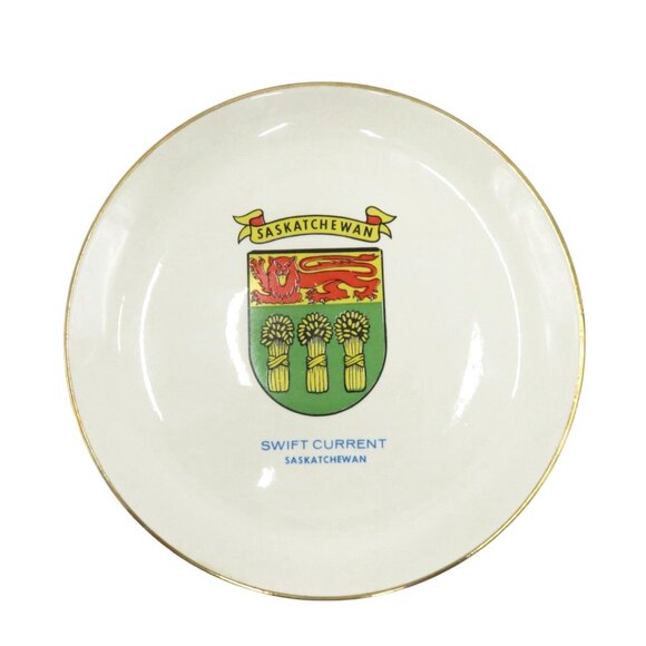 Swift Current Saskatchewan SOUVENIR PLATE Canadian Collectible 10" - Picture 7 of 10